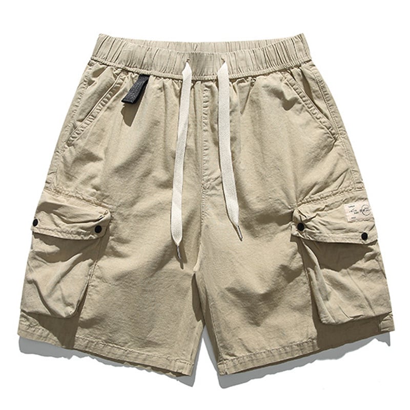 Muške široke pamučne šorceve - 100% pamuk, Ljeto 2024, Brand G-Stone, casual za plažu i aktivni stil