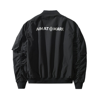 Jakna - streetwear stil, slobodan kroj, bez kapulje, srednja debljina, smjesa poliestera