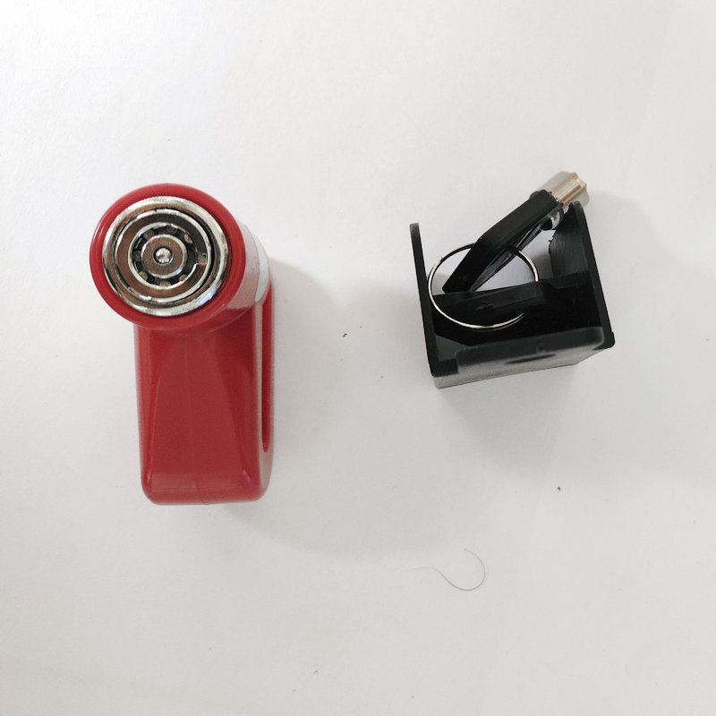 Κλειδαριά Δίσκου Φρένων για Ποδήλατο, Μοτοσικλέτα και Ηλεκτρικό Όχημα — Αλουμινού Κράμα, 500 g, Golden Protectors, Μοντέρνος και Απλός Σχεδιασμός