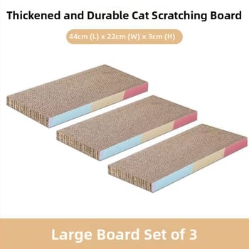 Δίσκος γρατσουνίσματος για γάτες и φωλιά από κυματοειδές χαρτόνι – αυτόνομη ψυχαγωγία, ανακούφιση πλήξης, γλυκό στυλ (Μάρκα: Powerful Factory)