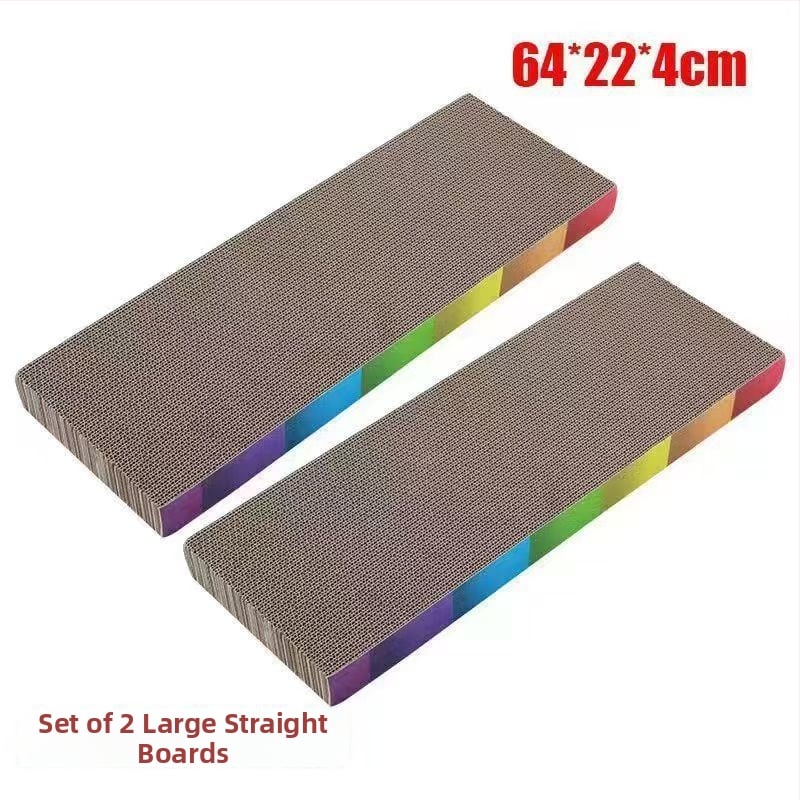 Δίσκος γρατσουνίσματος για γάτες и φωλιά από κυματοειδές χαρτόνι – αυτόνομη ψυχαγωγία, ανακούφιση πλήξης, γλυκό στυλ (Μάρκα: Powerful Factory)