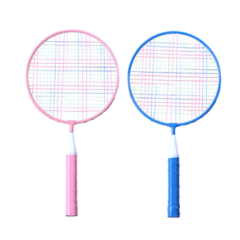Dječja badminton reketa – trenutačna igračka za djecu od 3 do 12 godina; težina 95–100 g, okvir od legure željeza, najlon vlakna, debljina drške G1, direktan udarac