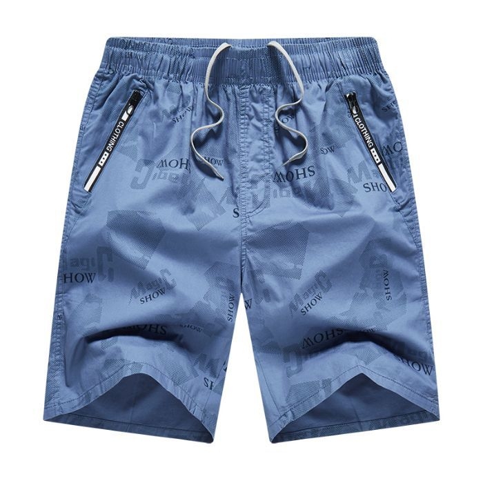 Muške pamučne kratke hlače, ravni kroj, korejski stil, mikroelastične, 100% pamuk, ljeto