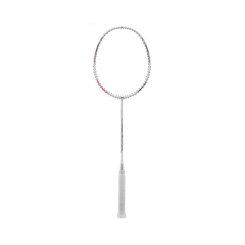 Li-Ning Warhammer 1000 badminton reketa, direktni udar, karbonska vlakna rama, težina 80–84 g, debljina drške G5, pogodna za amaterske juniore