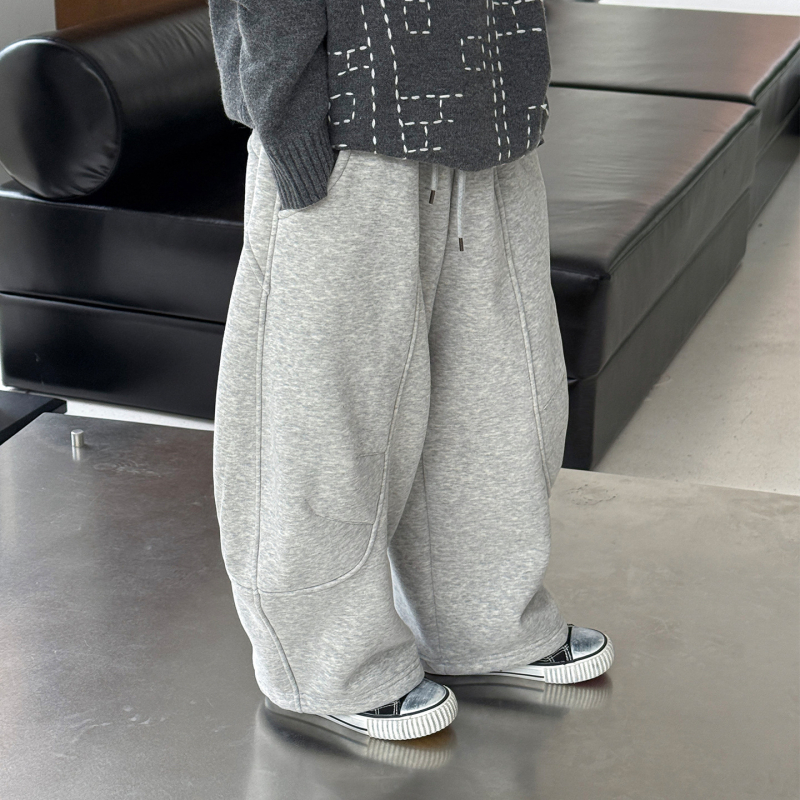 Dječje hlače u korejskom stilu s fleksi podstavom, unisex, zimske.