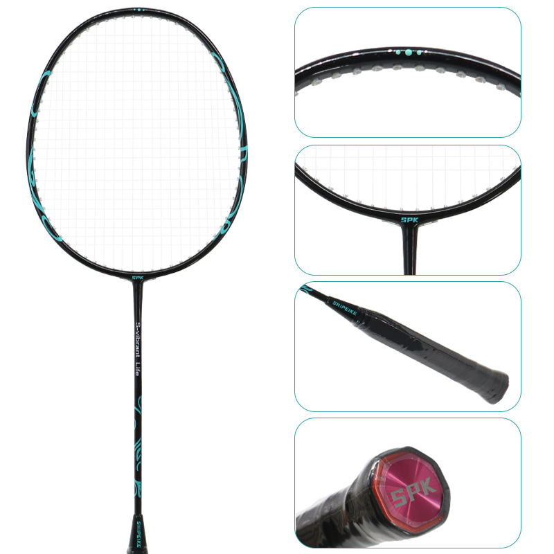 Badminton raketa s jednoplošnom konstrukcijom, ultra lagana karbonsko-aluminijska konstrukcija; težina 85–89 g; debljina drška G-5; direktan udarac; pogodna za badminton i tenis