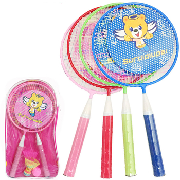 Dječja badminton raketa, okvir od ferro-legure, težina 85–89 g, debljina drške G3, za djecu 3–12 godina