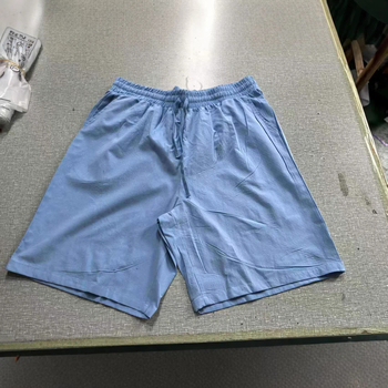 Férfi nyári gyorsszáradó strandrövidnadrág – pamutkeverék, poliészter, egyenes szabás, micro-bounce rugalmasság, edzés stílus