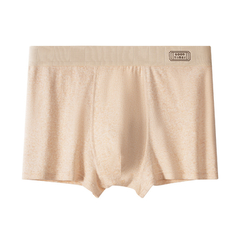 Ανδρικά μποξεράκια από 60S μακρυκλων βαμβάκι, φιλικά προς το δέρμα, αναπνέοντα, μεσαία μέση, ζακάρτ ύφανση