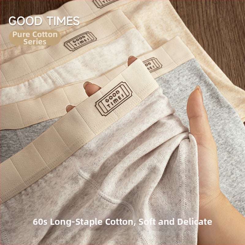 Ανδρικά μποξεράκια από 60S μακρυκλων βαμβάκι, φιλικά προς το δέρμα, αναπνέοντα, μεσαία μέση, ζακάρτ ύφανση