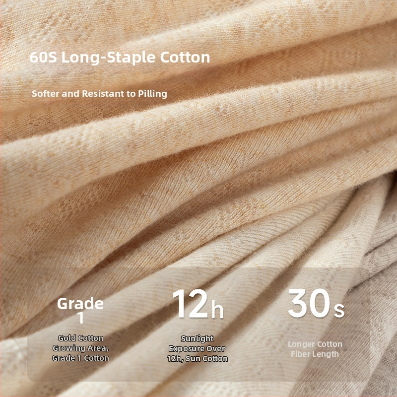 Ανδρικά μποξεράκια από 60S μακρυκλων βαμβάκι, φιλικά προς το δέρμα, αναπνέοντα, μεσαία μέση, ζακάρτ ύφανση