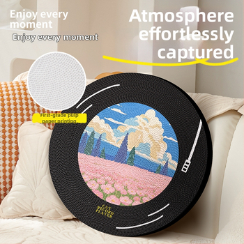 Πίνακας γρατσουνίσματος για γάτες από Washi χαρτί – επιτοίχιος, περιστρεφόμενος, σχέδιο πατουσάς γάτας σε ύφος ελαιογραφίας (χαριτωμένο στυλ)