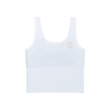 Sutien u stilu vestice za predpubertetne djevojčice (uzrast 9–13), puna cupa, cupa bez oblikovanja, glavni materijal najlon s završetkom Ice Silk, podstava od Mulberry svile, fiksni kaiševi, prozračan i upija vlagu.
