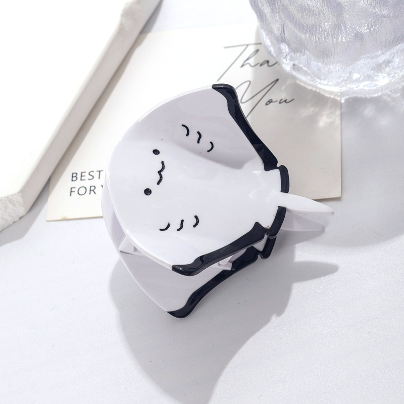 Acetát hajcsipesz hal motívummal – eredeti dizájn, kézzel készült, rögzítő fogó hajcsipesz nőknek