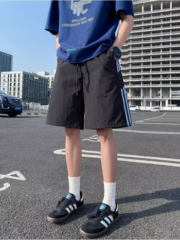 Košarkaške kratke hlače, brzo sušeći poliester, širok kroj, ljeto, sportski stil.