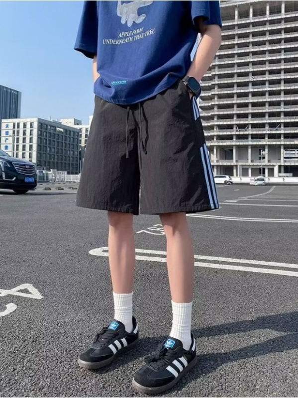 Košarkaške kratke hlače, brzo sušeći poliester, širok kroj, ljeto, sportski stil.