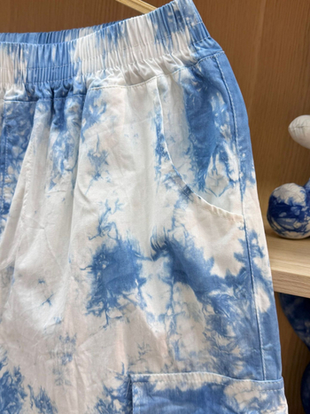 Férfi pamut rövidnadrág, egyenes szabású, nyárra sporthoz és utazásokhoz, nem rugalmas