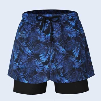 Muške brze suše plivke s dvostrukom zaštitom od nelagode – poliester, 200 g, podstava 100% poliester