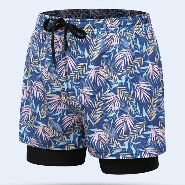 Muške brze suše plivke s dvostrukom zaštitom od nelagode – poliester, 200 g, podstava 100% poliester