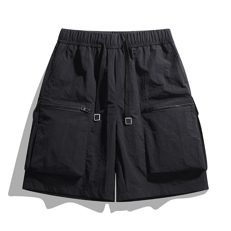 G55 Unisex ljetne šorceve od najlona, 100% najlon, brzo sušeće, prozračne, slobodan kroj, Capri duljina