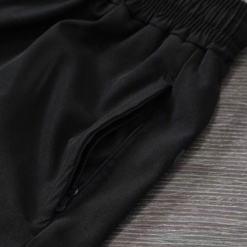Muške brzosušne ležerne sportske kratke hlače, najlon tkanina s Ice Silk 100%, labav kroj, elastičan pojas, za ljeto (najlon; Ice Silk 100%; labav kroj; elastičan pojas; ljeto)