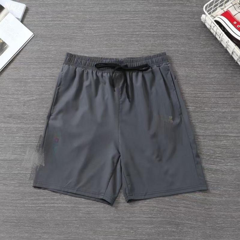 Muške brzosušne ležerne sportske kratke hlače, najlon tkanina s Ice Silk 100%, labav kroj, elastičan pojas, za ljeto (najlon; Ice Silk 100%; labav kroj; elastičan pojas; ljeto)