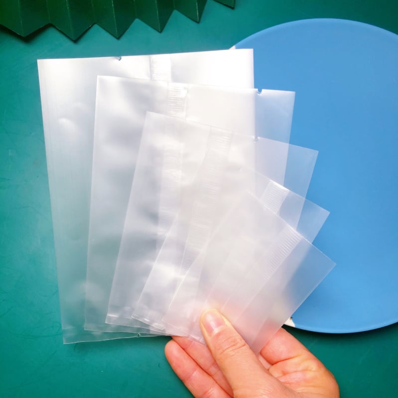 Pungă din plastic transparentă, imprimare gravură, mată, cu sigilare medie, pentru ceai, biscuiți, mooncakes și produse de patiserie zăpadă — Yiwu, Zhejiang, personalizare disponibilă