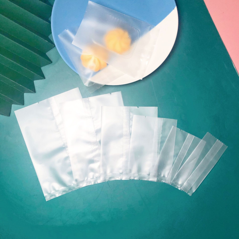 Pungă din plastic transparentă, imprimare gravură, mată, cu sigilare medie, pentru ceai, biscuiți, mooncakes și produse de patiserie zăpadă — Yiwu, Zhejiang, personalizare disponibilă