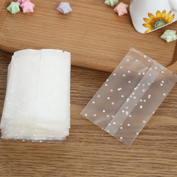 Pungă de ambalare alimentară cu finisaj opac-transparent cu puncte, auto-sigilantă și sigilare automată, imprimare Gravure, Mingding Packaging