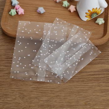 Pungă de ambalare alimentară cu finisaj opac-transparent cu puncte, auto-sigilantă și sigilare automată, imprimare Gravure, Mingding Packaging