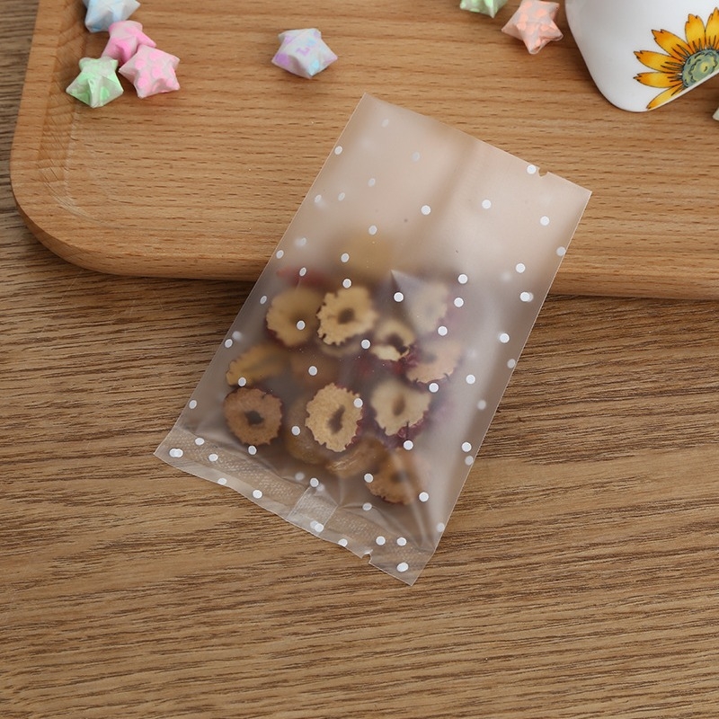 Pungă de ambalare alimentară cu finisaj opac-transparent cu puncte, auto-sigilantă și sigilare automată, imprimare Gravure, Mingding Packaging