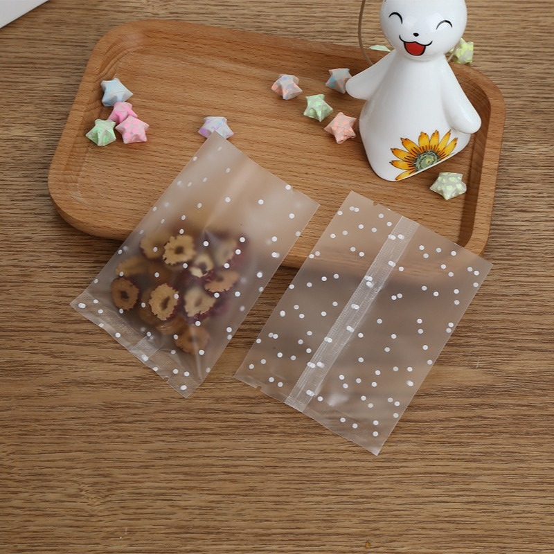 Pungă de ambalare alimentară cu finisaj opac-transparent cu puncte, auto-sigilantă și sigilare automată, imprimare Gravure, Mingding Packaging