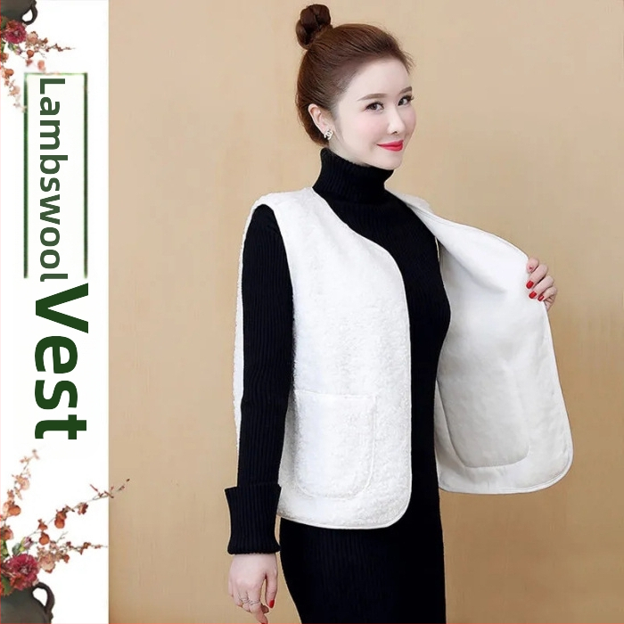 Vesta od chenille tkanine i spandexa, standardna duljina 50-65 cm, labav kroj