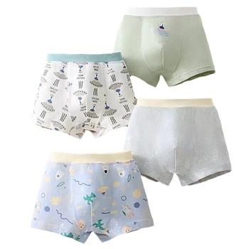 Santex boxerice za dječake, 95% pamuk + 5% elastan, antibakterijske, prozračne, za djecu 3–8 godina (visina 100–140 cm)