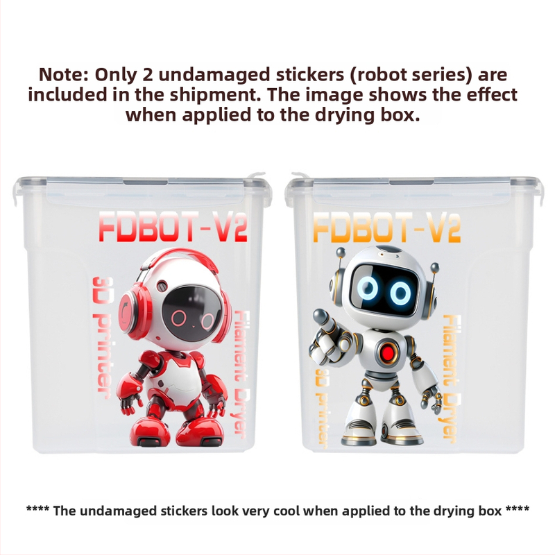 Box na sušenie spotrebného materiálu pre 3D tlač — prachuodolný a vlhkosťodolný uzavretý sklad, plastová konštrukcia, značka 3ds way