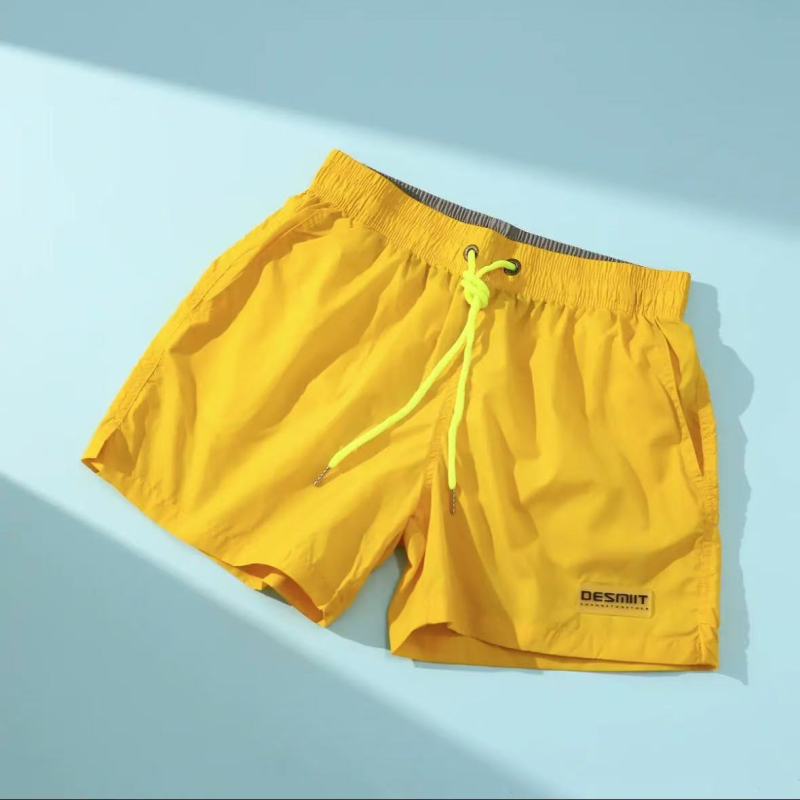 Muške kupaće šorceve za plažu, 3/4 dužine, dvostrani mrežasti unutarnji dio, brzo se suše, pogodno za plivanje, ljeto 2025, streetwear stil
