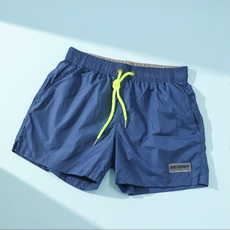 Muške kupaće šorceve za plažu, 3/4 dužine, dvostrani mrežasti unutarnji dio, brzo se suše, pogodno za plivanje, ljeto 2025, streetwear stil