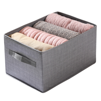 Κουτί αποθήκευσης ρούχων από μη υφασμένο υλικό, 35L χωρητικότητα, μοντέλο 8809-1569, μοντέρνος μινιμαλιστικός σχεδιασμός, οργάνωση για εσώρουχα, κάλτσες και πουλόβερ