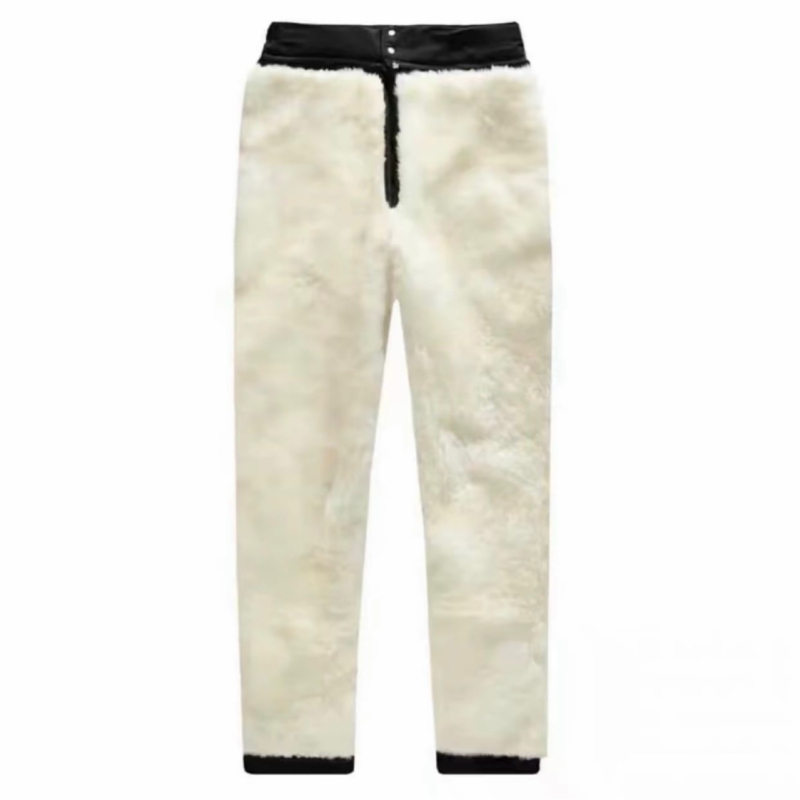 Muške kožne hlače ravnog kroja, visoki struk, prava kravlja koža, podstava od poliestera 90%, zima