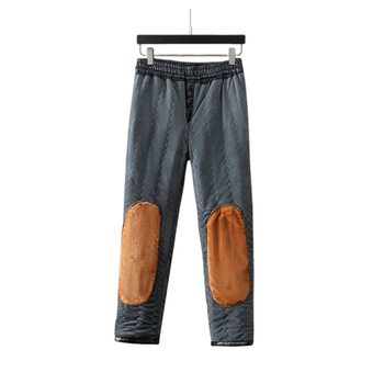 Pantaloni din piele PU, croială dreaptă, cu grosime suplimentară, căptușeală poliester, pentru iarnă