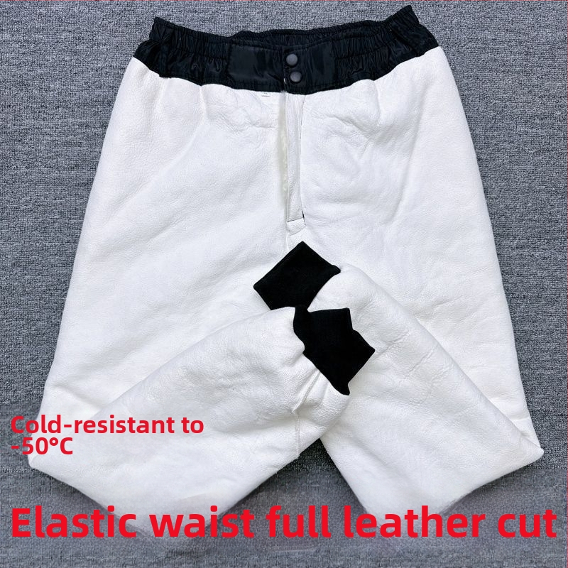 Hlače od umjetne kože, uski kroj, proljeće 2025, originalni dizajn, s etiketom