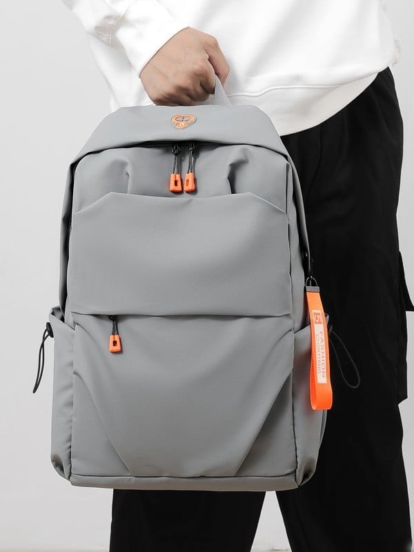 Unisex ruksak za notebook – Jednostavan stil za poslovna putovanja, Oxford tkanina, 20–35L, kompatibilan sa standardnim prijenosnicima, otporan na habanje, zakrivljene naramenice