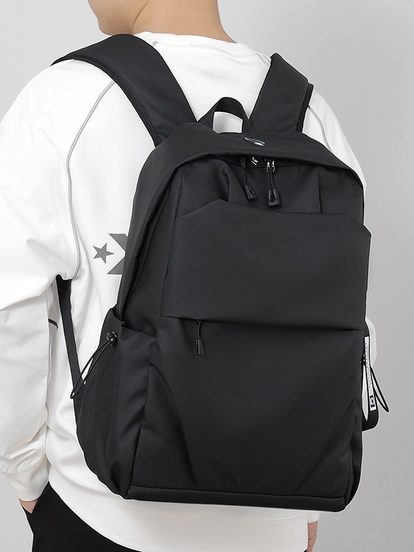 Unisex ruksak za notebook – Jednostavan stil za poslovna putovanja, Oxford tkanina, 20–35L, kompatibilan sa standardnim prijenosnicima, otporan na habanje, zakrivljene naramenice
