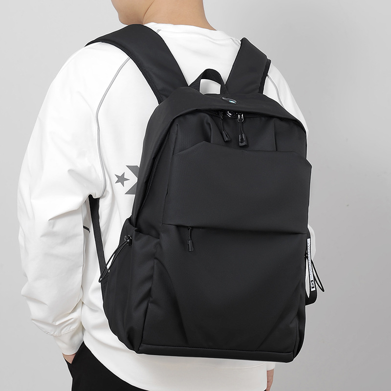 Unisex ruksak za notebook – Jednostavan stil za poslovna putovanja, Oxford tkanina, 20–35L, kompatibilan sa standardnim prijenosnicima, otporan na habanje, zakrivljene naramenice