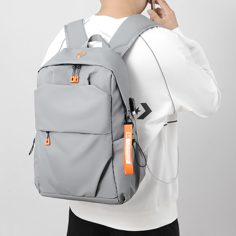 Unisex ruksak za notebook – Jednostavan stil za poslovna putovanja, Oxford tkanina, 20–35L, kompatibilan sa standardnim prijenosnicima, otporan na habanje, zakrivljene naramenice