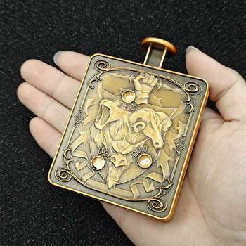 Metalne D&D kocke, cinkova legura, 20-stranih, 7-u-1 ruleta, prilagodljive