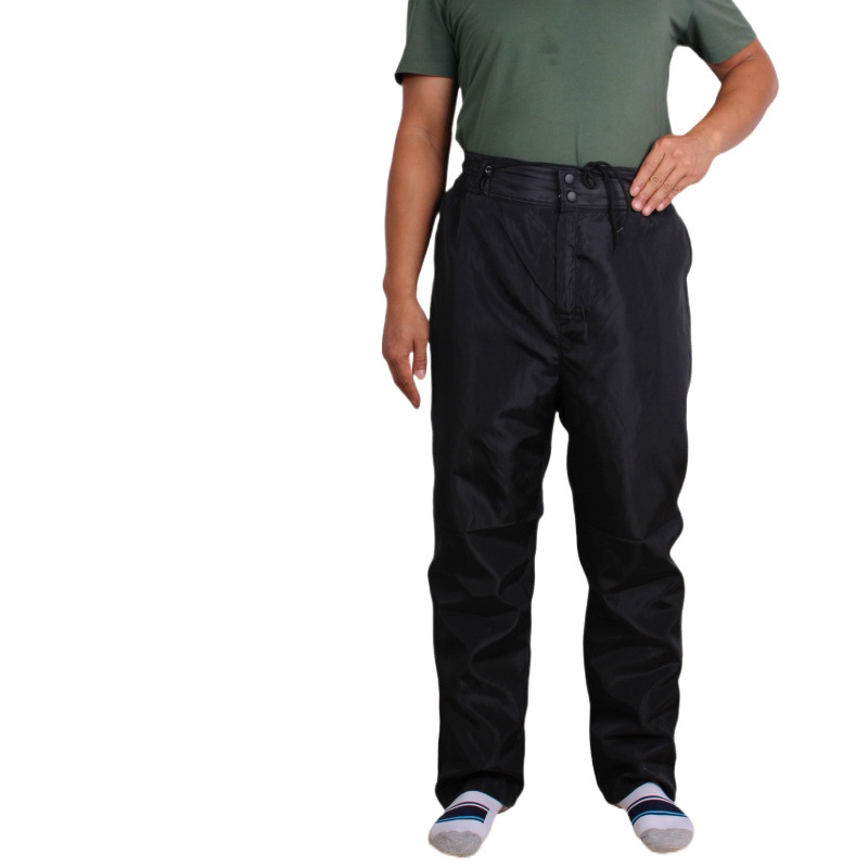 Pantalone od alpake s blok uzorkom, standardne debljine, skateboard kroj, jesen 2024