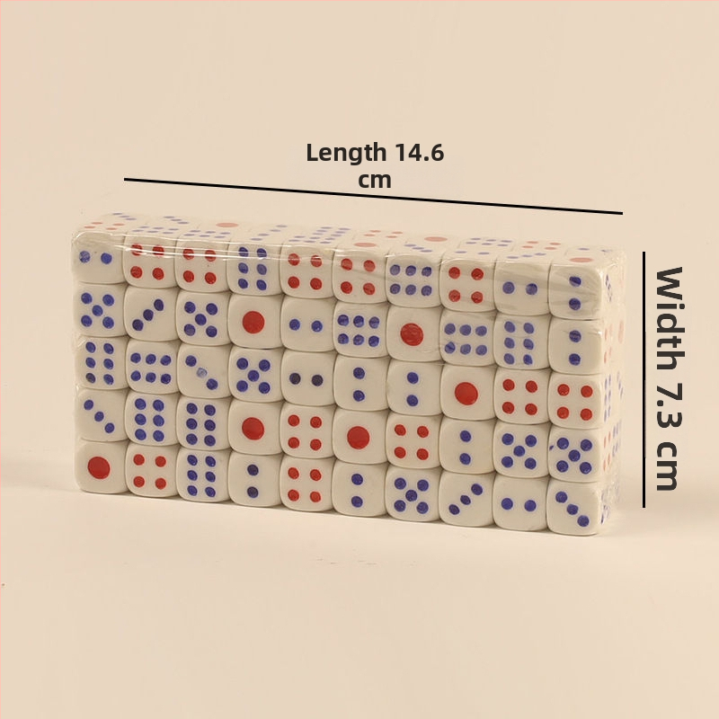 Shaker za kockice i čašica – ABS, šesterokutnog oblika, zaobljene bridove; pogodno za šah i karte; Wen niu