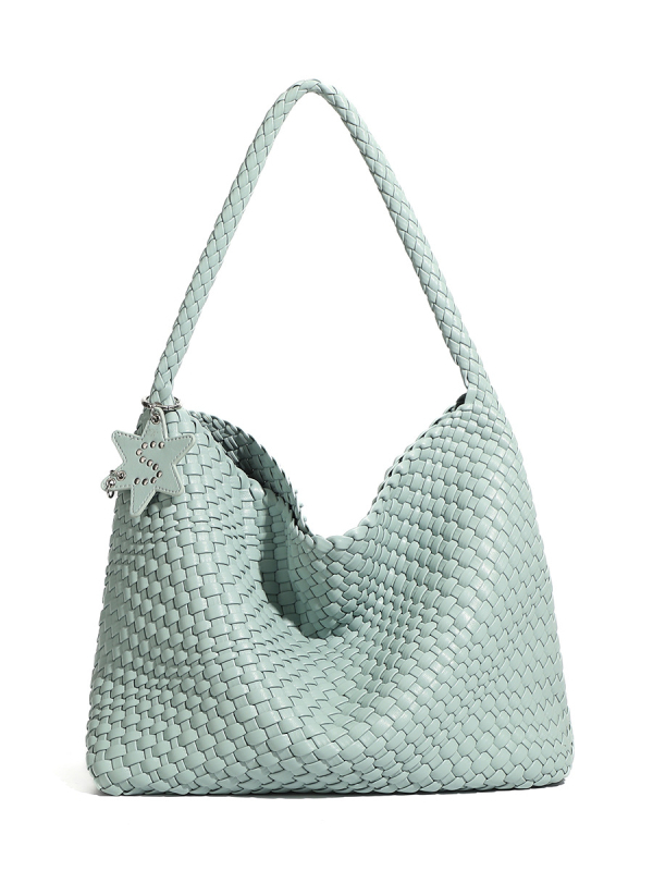 Tote torba od sintetičke kože, urban minimalistički stil, oblik kante, magnetski zatvarač