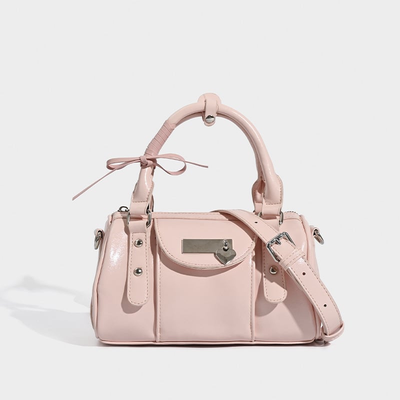 Bowling táska — városi egyszerű stílus, PU anyag, bowling stílus, vízszintes négyzetes alak, cipzár (Stílus: városi egyszerű; Anyag: PU; Bowling stílus; Forma: vízszintes négyzetes alak; Cipzár)